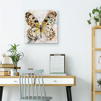 Masterpiece Flights of Fancy IV Butterfly Canvas Wall Art