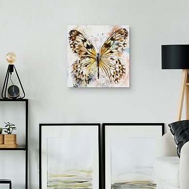 Masterpiece Flights of Fancy IV Butterfly Canvas Wall Art
