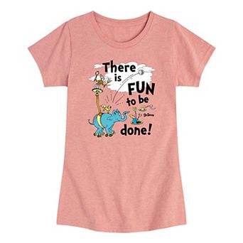 Girls 7-16 Dr. Seuss "Fun To Be Done" Graphic Tee