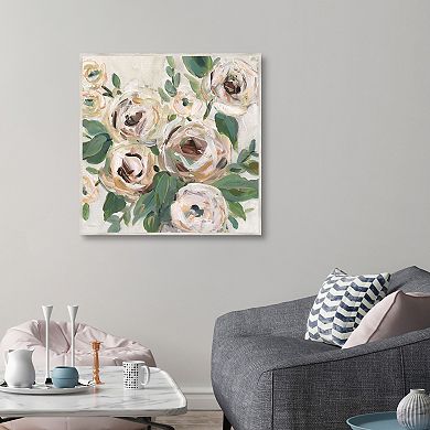 Master Piece Bright Floral Depth Framed Wall Art