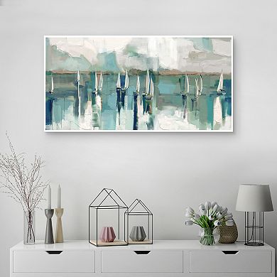 Master Piece Open Water Framed Wall Art