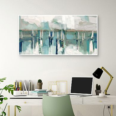 Master Piece Open Water Framed Wall Art