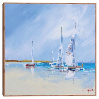 Masterpiece Aspendale Sails Framed Wall Art