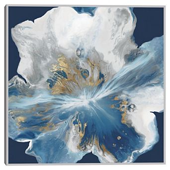 Masterpiece Liquid Enigma II Floral Framed Wall Art