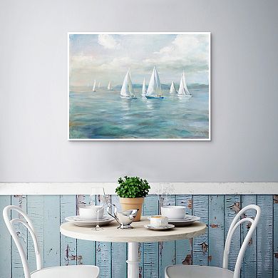 Master Piece Setting Sail Framed Wall Art