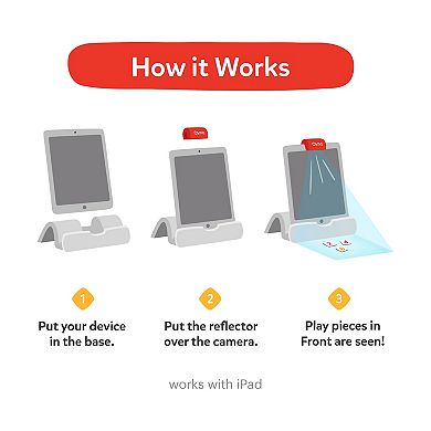 Osmo Little Genius Starter Kit for iPad 4 Educational Learning Games STEM Toy