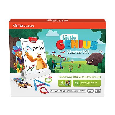 Osmo Little Genius Starter Kit for iPad 4 Educational Learning Games STEM Toy