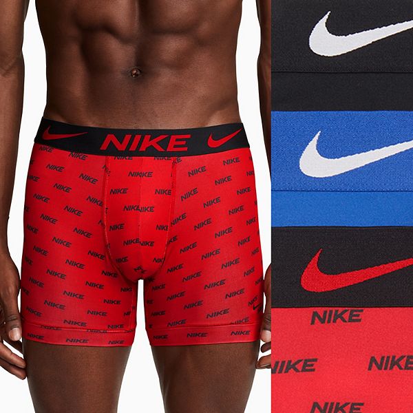 Men's Nike Dri-FIT Essential 3-pack Microfiber Boxer Briefs