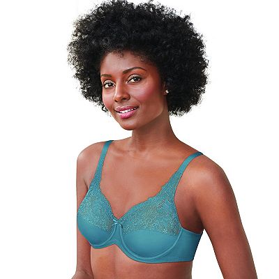 Lilyette by Bali Comfort Lace Full Figure Minimizer Bra 428