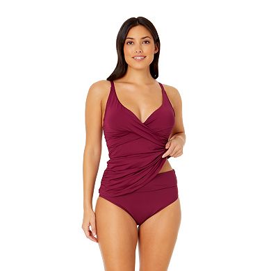 Women's Catalina Twist Front Tankini Top