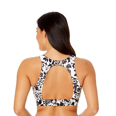 Women's Catalina Open Back Print Swim Top