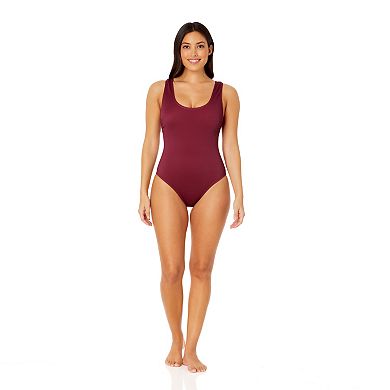Women's Catalina Solid Criss Cross One-Piece Swimsuit