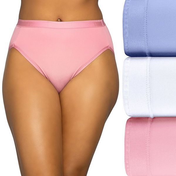 Women's Vanity Fair® 3Pack Comfort Where it Counts Hicut Panties 13464