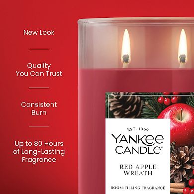 Yankee Candle 20-oz. Red Apple Wreath Signature Large Candle Jar