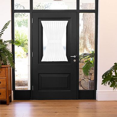 Achim Darcy Rod Pocket Door Panel with Tieback
