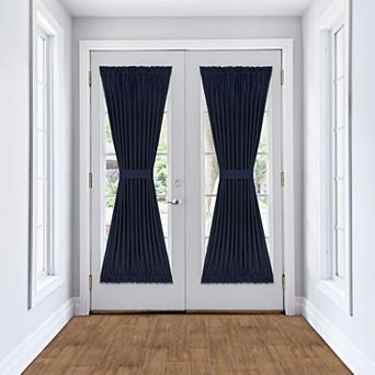 Achim Darcy Rod Pocket Door Panel with Tieback