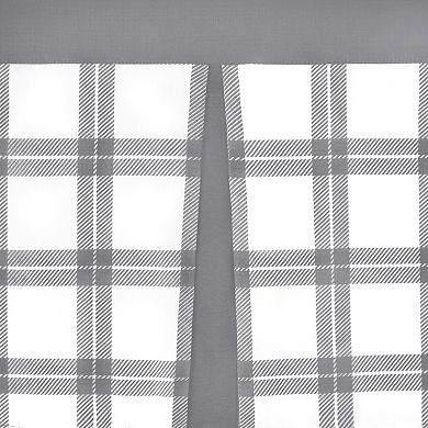 Achim Tate Tier and Valance Window Curtain Set