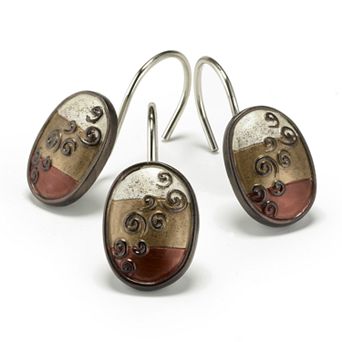 Miramar 12 pk Shower Curtain Hooks