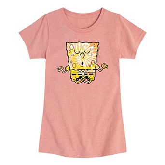 Girls 7-16 SpongeBob SquarePants Tie Dye Graphic Tee