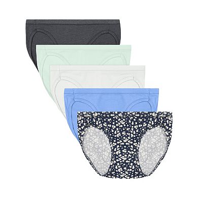 Hanes Ultimate 5-Pack ComfortSoft Stretch Bikini Underwear 42W5CS