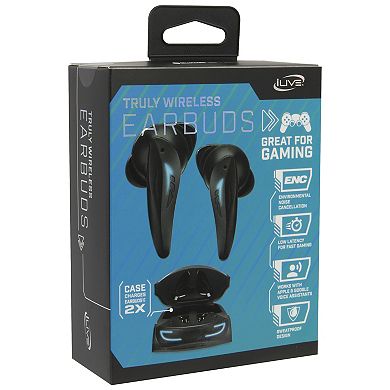 iLive Gaming Style True Wireless Earbuds