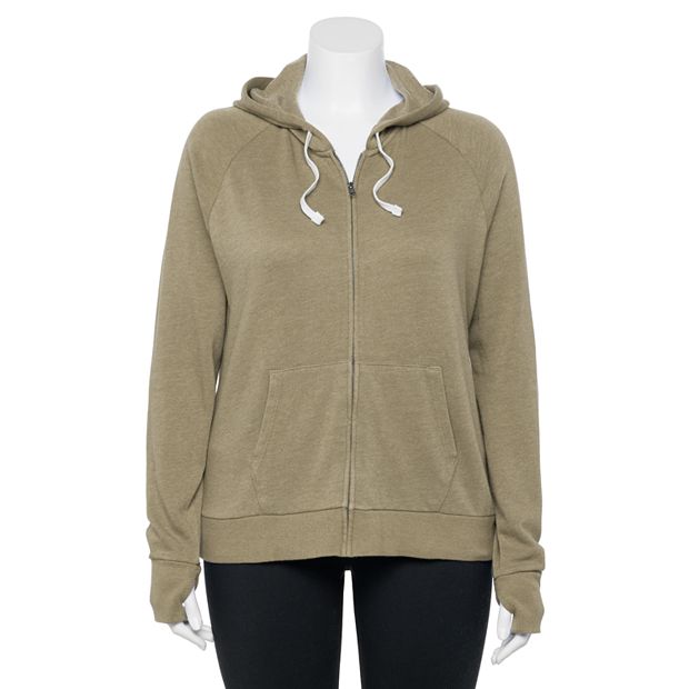 Juniors' Plus Size SO® Favorite Zip-Up Hoodie