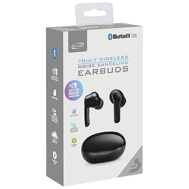 iLive Noise Cancelling 12-hr. Playtime True Wireless Earbuds