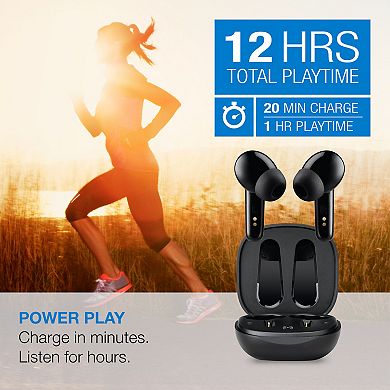 iLive Noise Cancelling 12-hr. Playtime True Wireless Earbuds