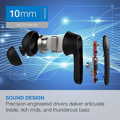 iLive Noise Cancelling 12-hr. Playtime True Wireless Earbuds