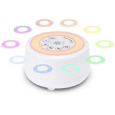 iLive White Noise Machine with LED Nightlight