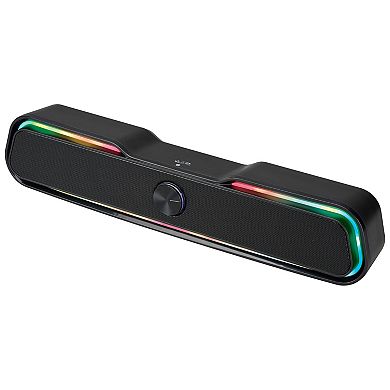 iLive 17-Inch Multimedia Soundbar with LED Accents