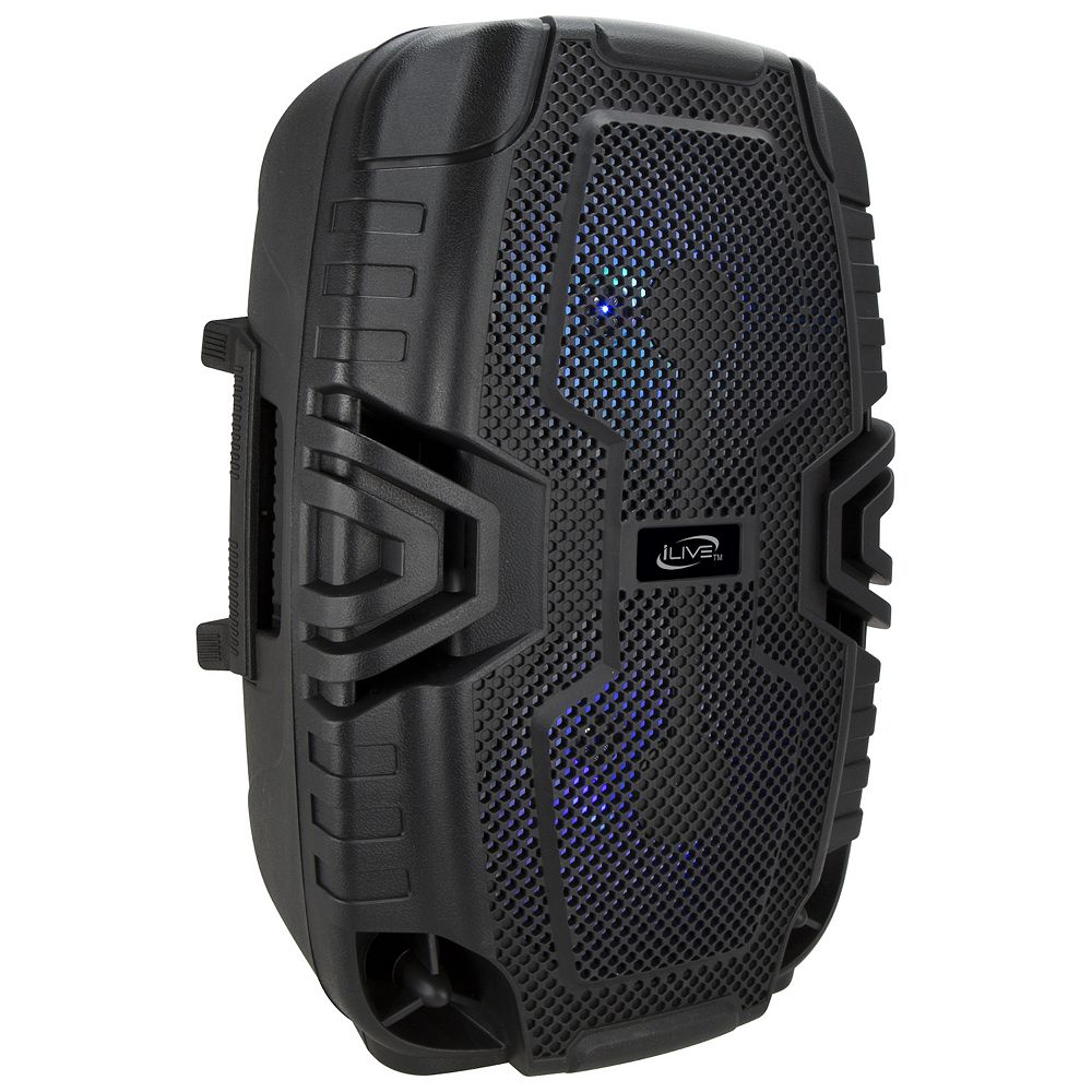 iLive Dual 6.5-in. Bluetooth Party Stereo Speaker