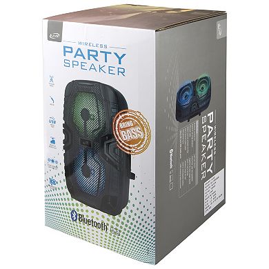 iLive Dual 6.5-in. Bluetooth Party Stereo Speaker