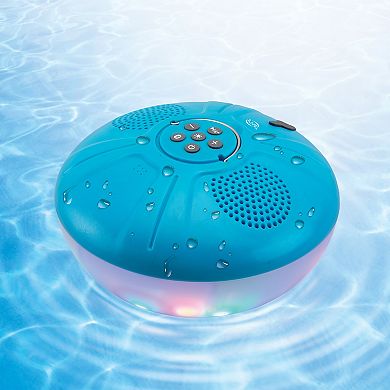 iLive LED Bluetooth Floating Pool Speaker