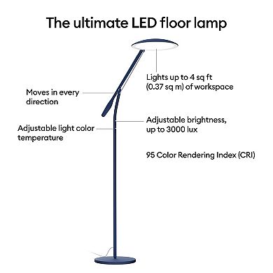 Cricut® Bright™ 360 Ultimate LED Floor Lamp - Indigo