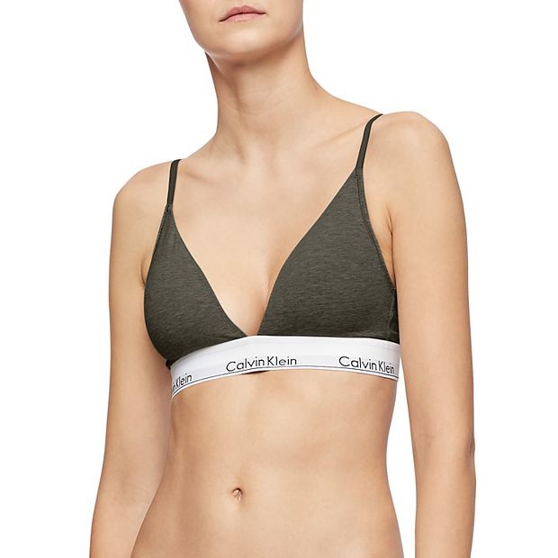 Calvin Klein lightly lined triangle bra