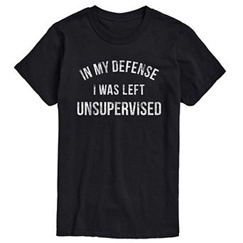 Big & Tall In My Defense Tee