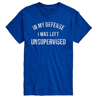 Big & Tall In My Defense Tee