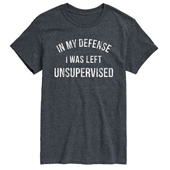 Big & Tall In My Defense Tee