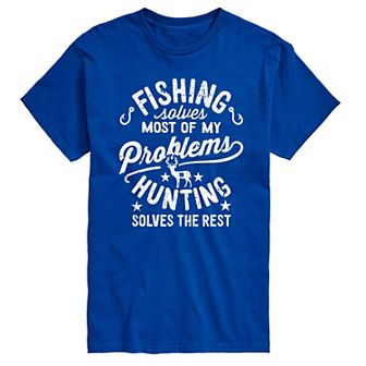 Big & Tall Fishing Solves Tee