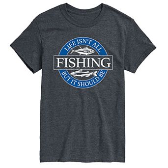Big & Tall Life Fishing Tee