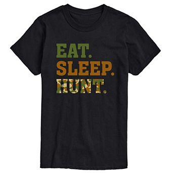 Big & Tall Eat Sleep Hunt Tee