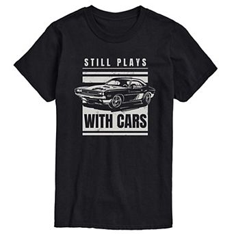 Big & Tall Plays With Cars Tee