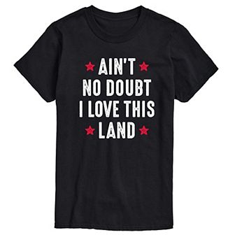 Big & Tall Love This Land Tee