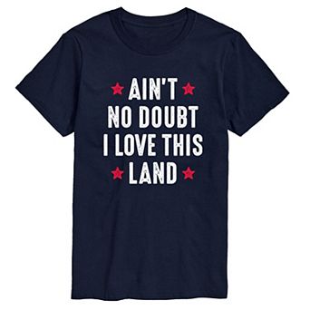 Big & Tall Love This Land Tee