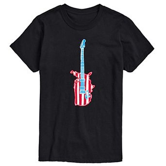 Big & Tall USA Guitar Tee