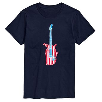Big & Tall USA Guitar Tee