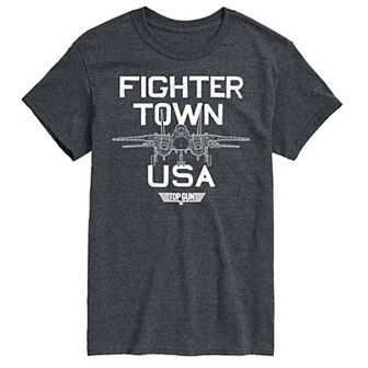 Big & Tall Top Gun Fighter Town Tee