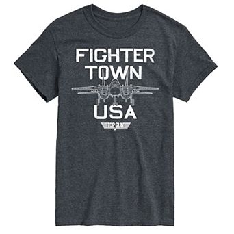 Big & Tall Top Gun Fighter Town Tee