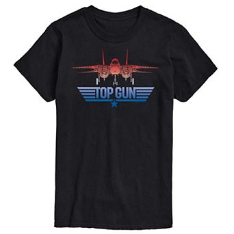 Big & Tall Top Gun Jet Logo Tee